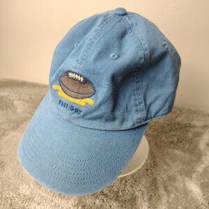 LIFE IS GOOD Hat Strapback Adjustable Blue Fall Guy Football Dad Cap Cotton
